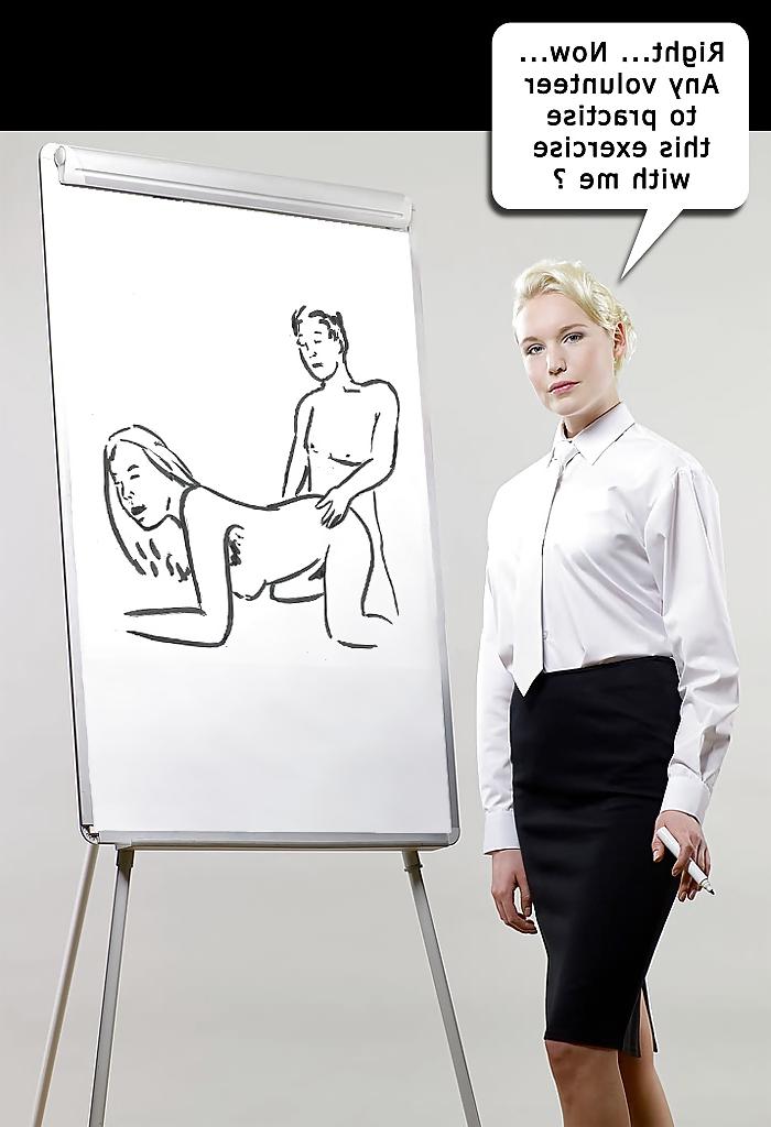 23P Office caption sluts. More light hearted fun