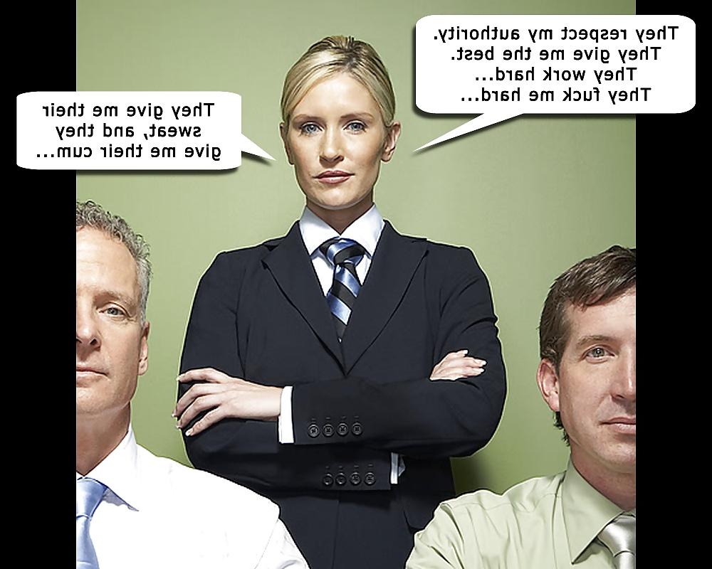 23P Office caption sluts. More light hearted fun