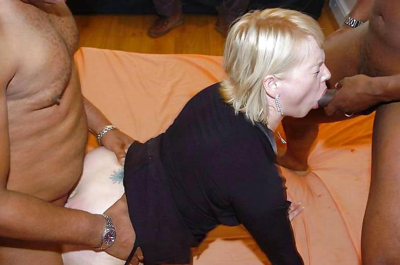 25P Gagging on Big Black Dicks