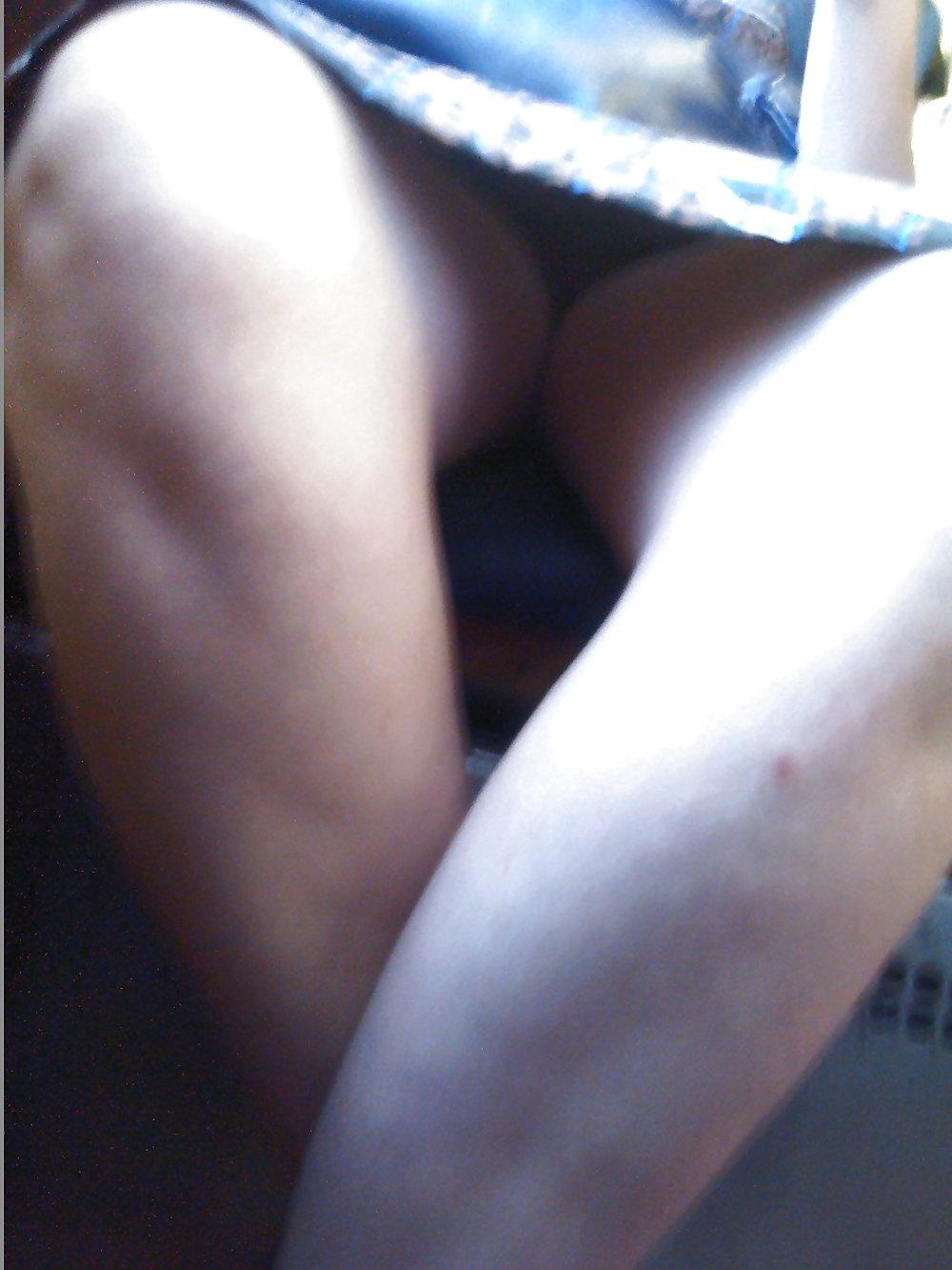 23P Voyeur - upskirt with black panties