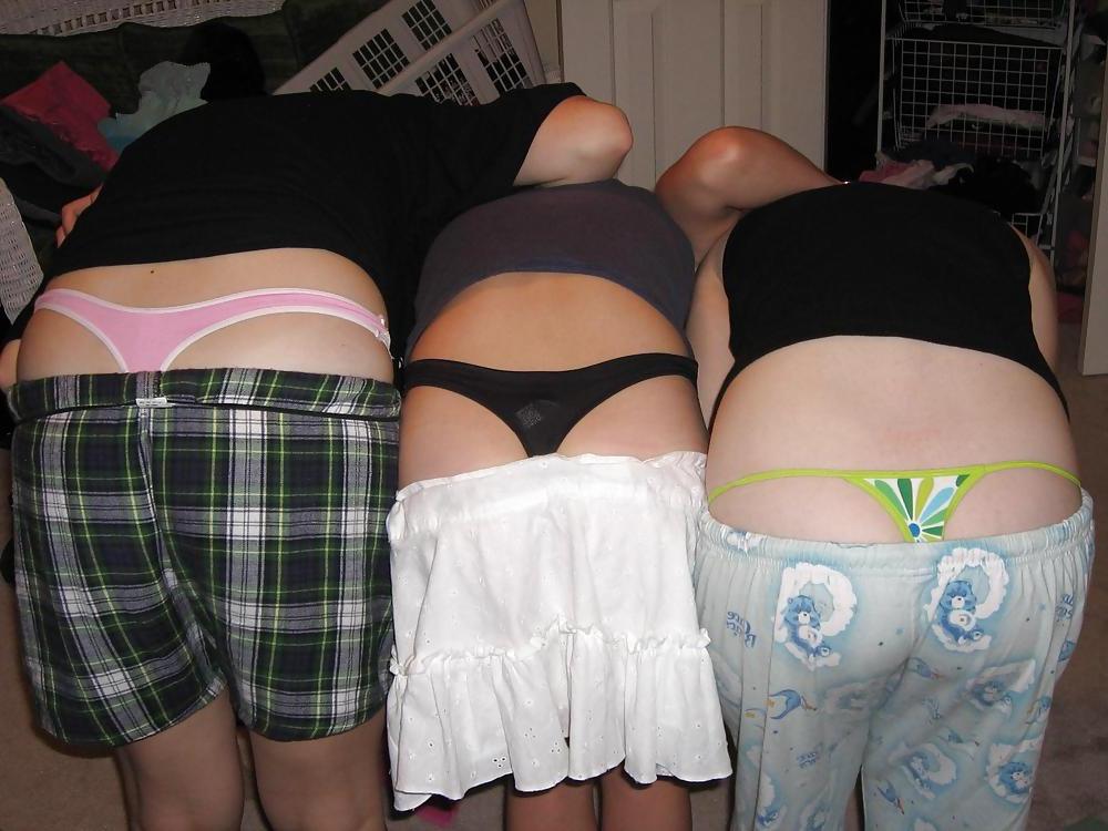 25P Bikinis pantys and nice butts