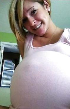 7P Huge Pregnant Belly