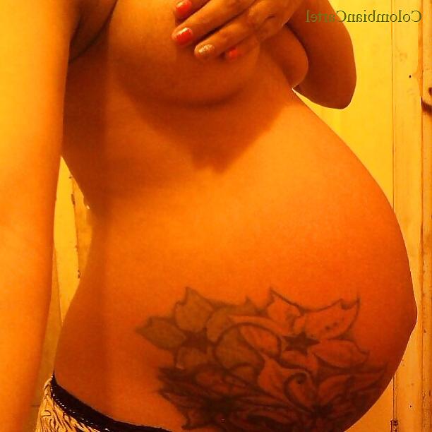 7P Huge Pregnant Belly