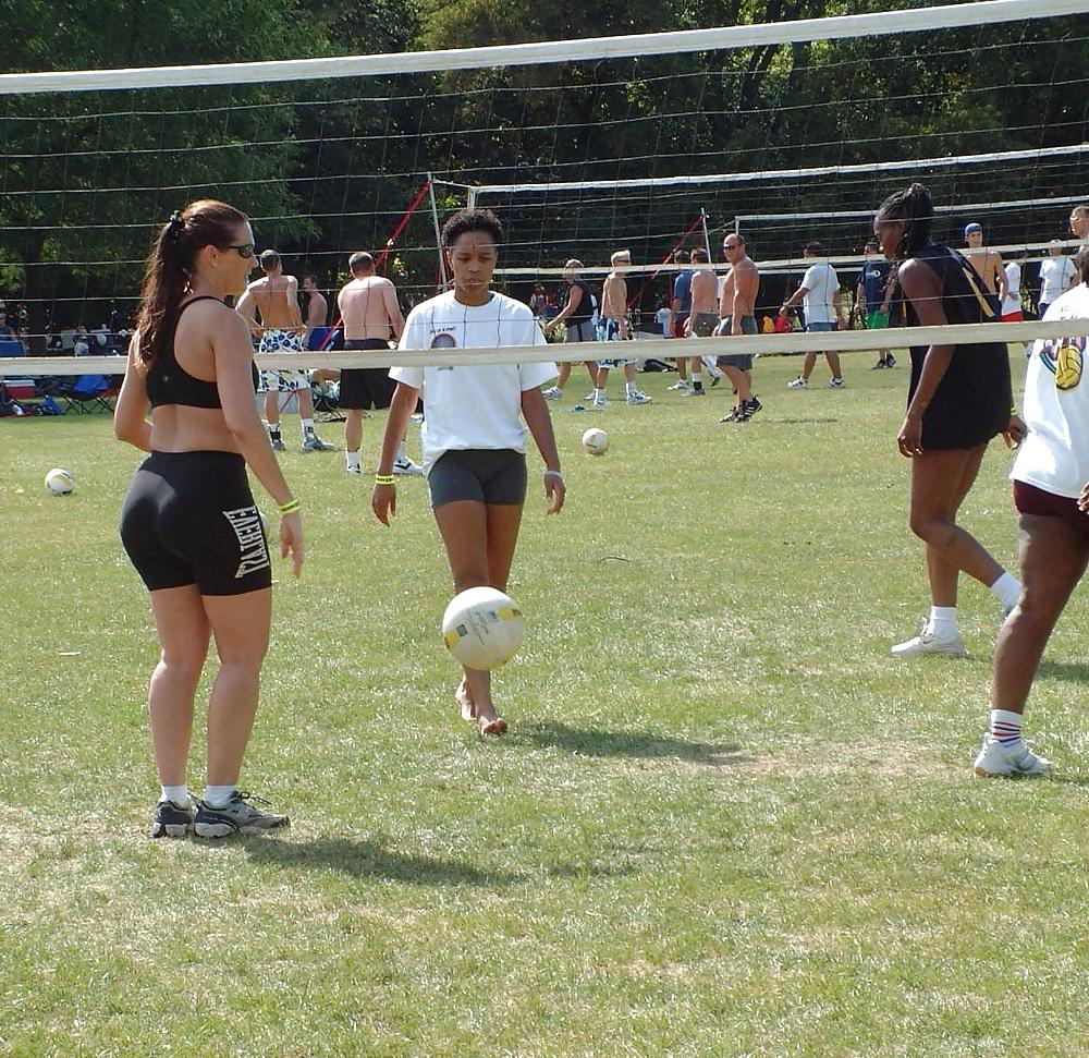 25P Volleyball Spandex Teenagers Ass Shorts Sport