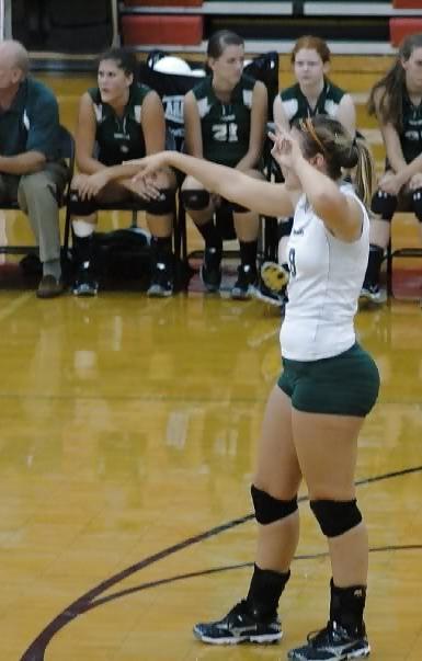 25P Volleyball Spandex Teenagers Ass Shorts Sport