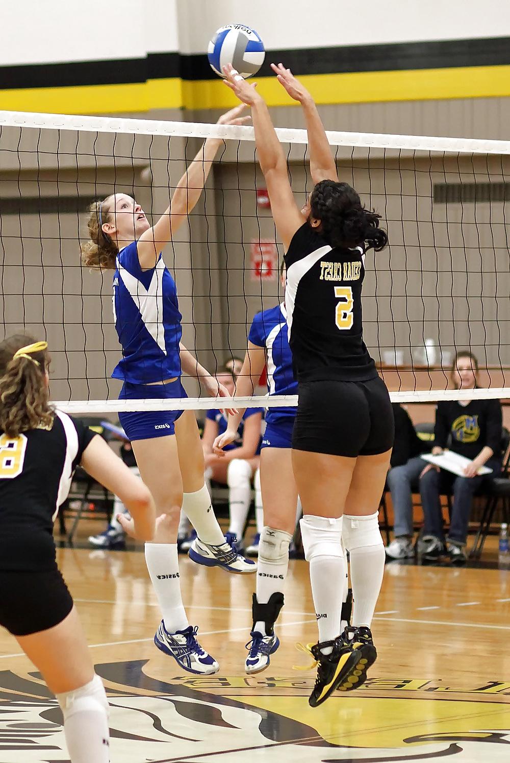 25P Volleyball Spandex Teenagers Ass Shorts Sport