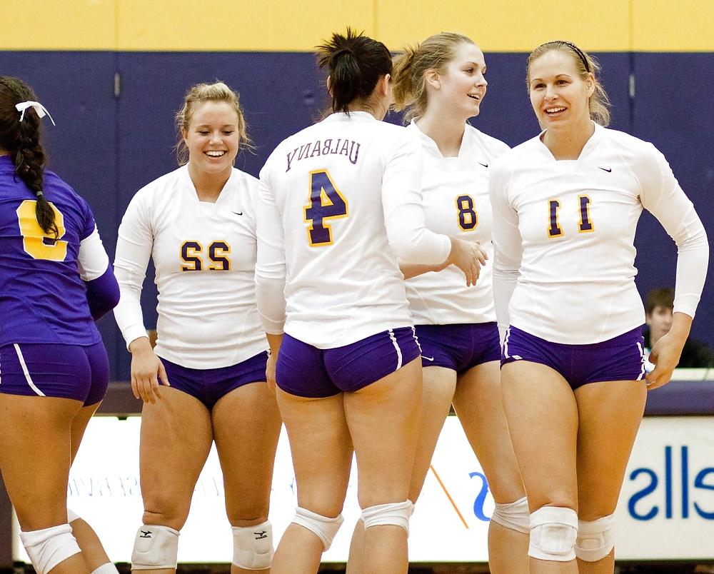 25P Volleyball Spandex Teenagers Ass Shorts Sport