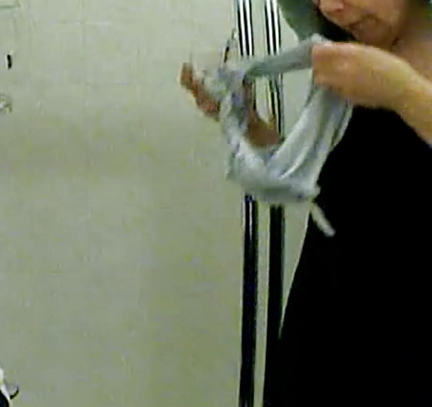 16P Mother in law smelling her own panties