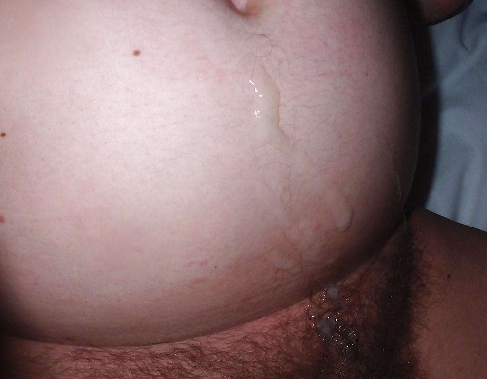 9P My 18 yo students cum on 7 month pregnant belly