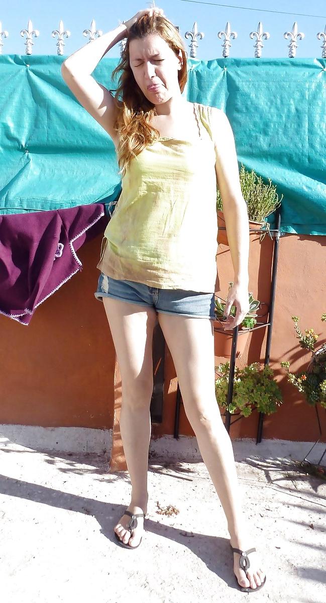14P My show in puplice sex under sunshine 