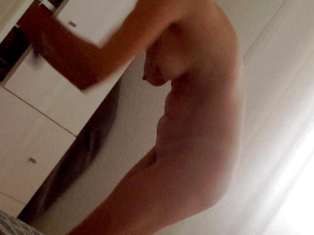 16P Still images from video - Wife putting on panties...