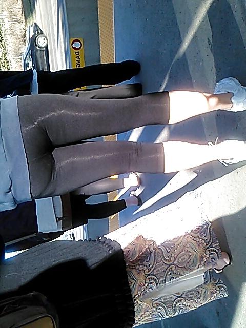 25P Voyeur 5 - love those transparent black pants