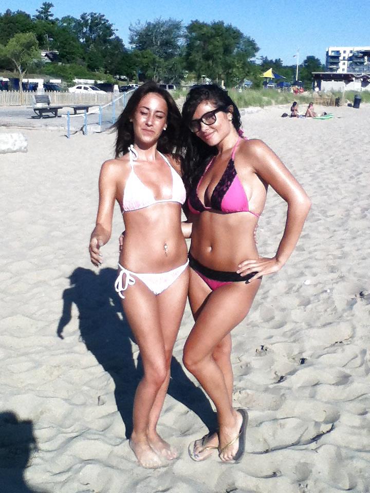 25P Real Canadian Cutie with Friends at the Cottage 