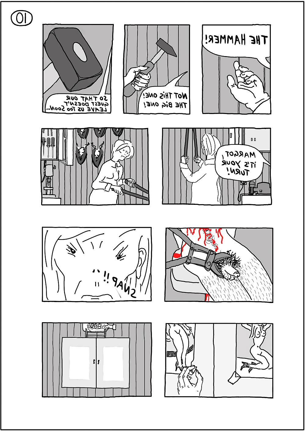 15P THE GUEST, cartoon by chris ingres:)