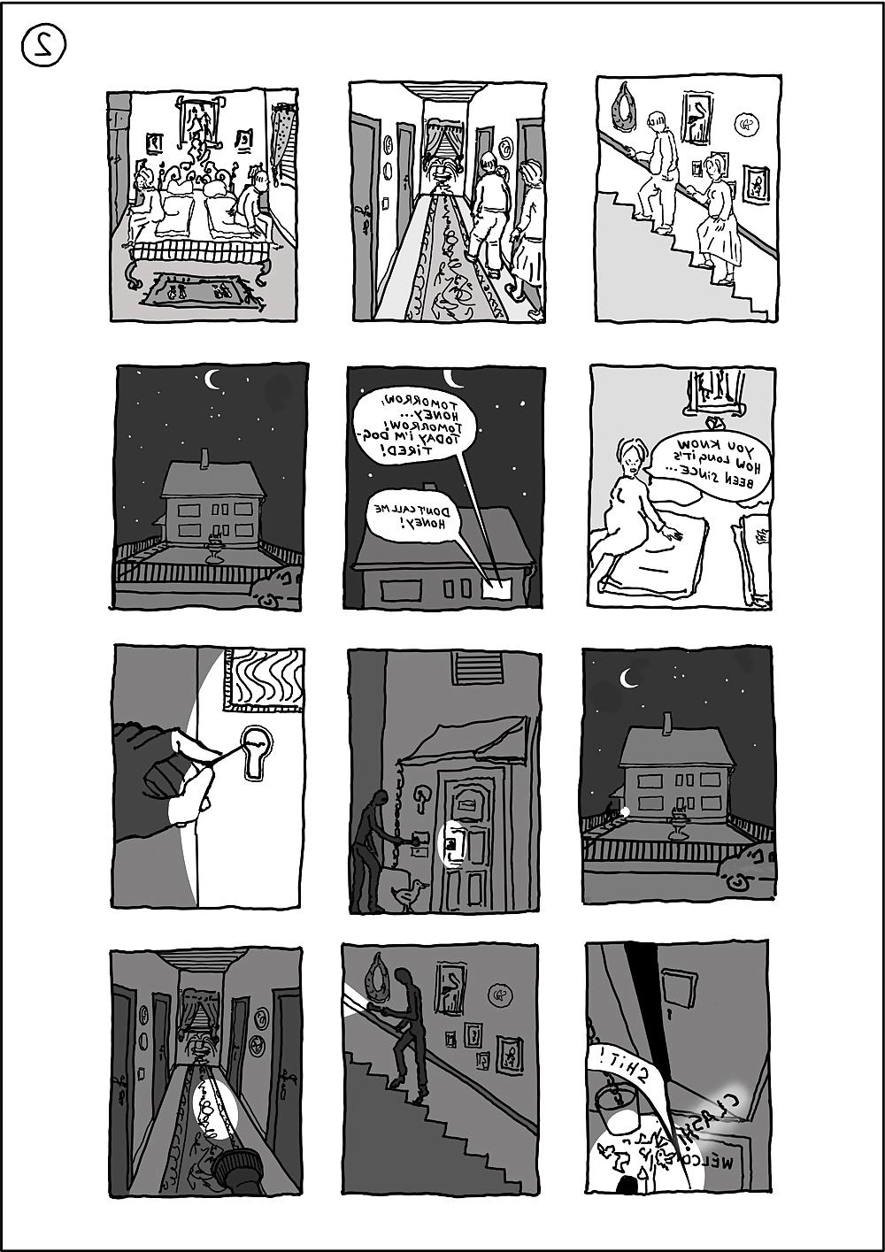 15P THE GUEST, cartoon by chris ingres:)