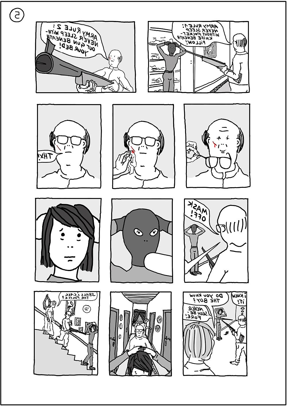 15P THE GUEST, cartoon by chris ingres:)