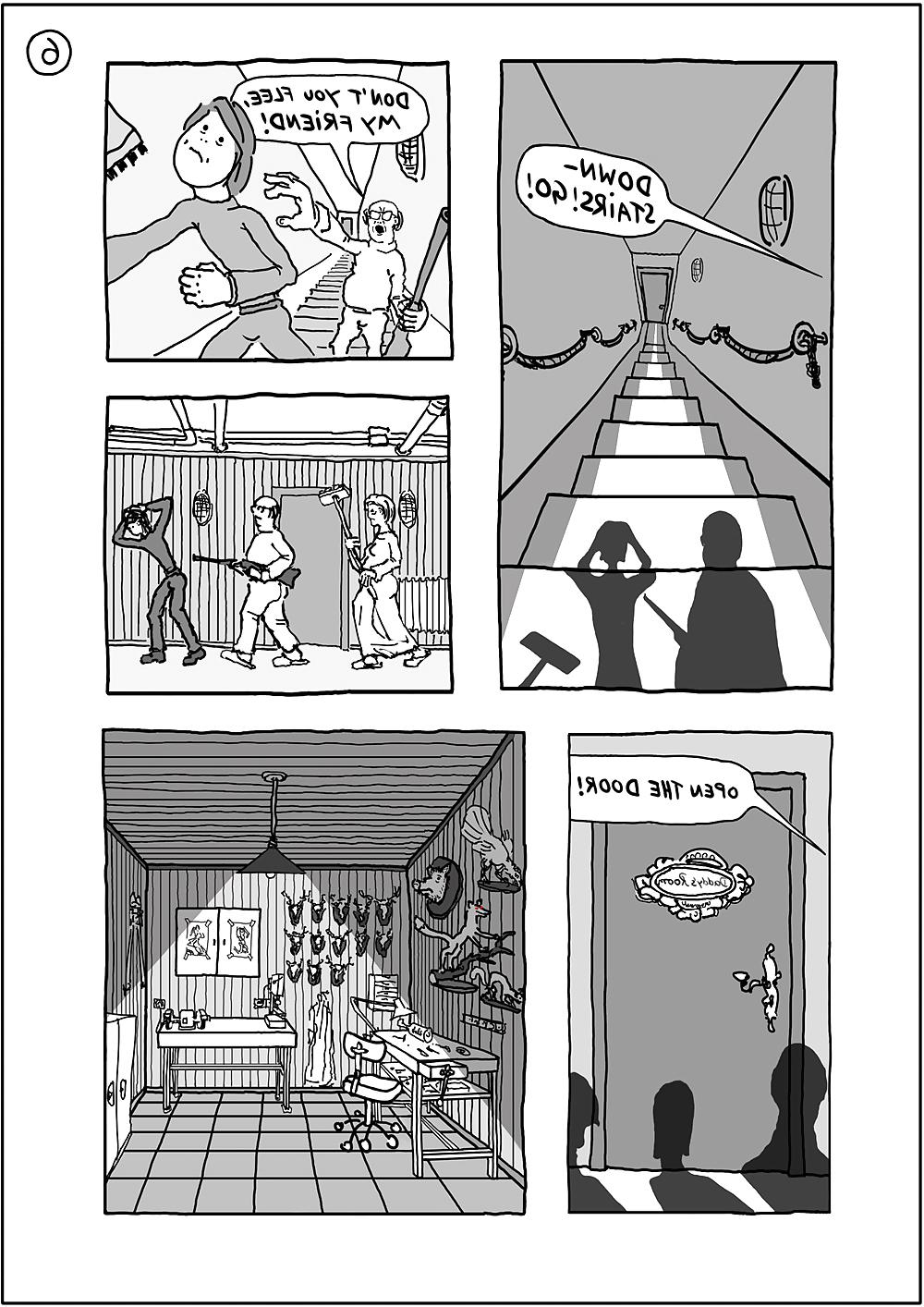15P THE GUEST, cartoon by chris ingres:)