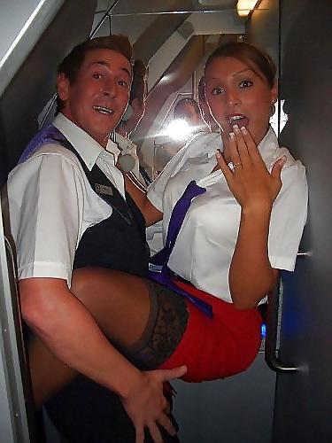 25P DDG Sexy Horny FLIGHT HOSTESSES So Perfect