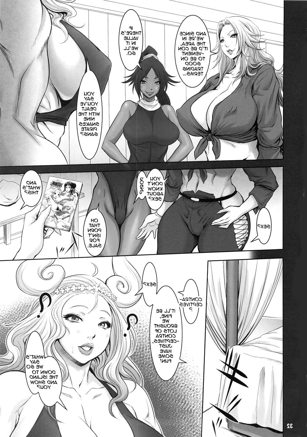 25P Bloom Pirate Hooker Queen One Piece