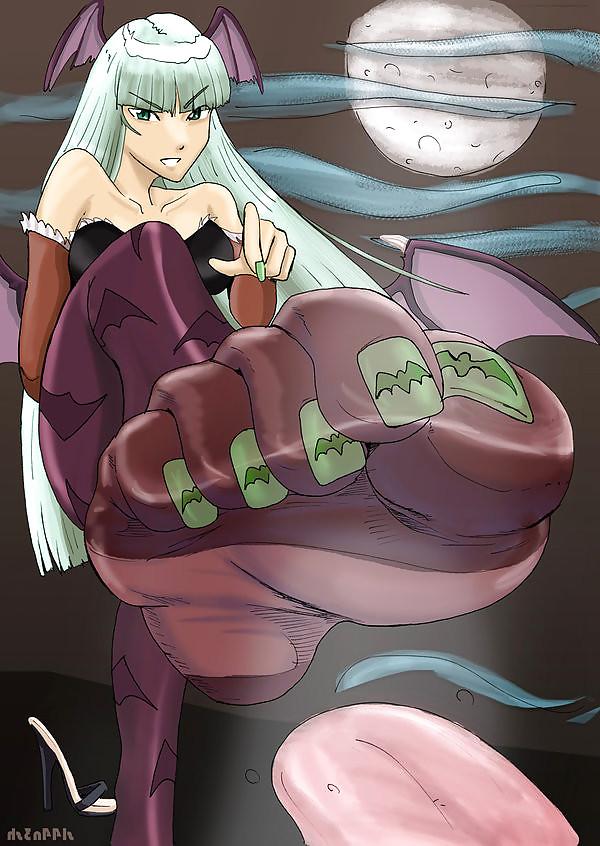 25P Cartoon nylon feet