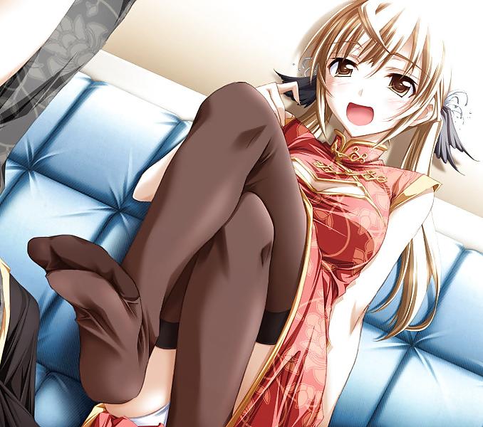 25P Cartoon nylon feet