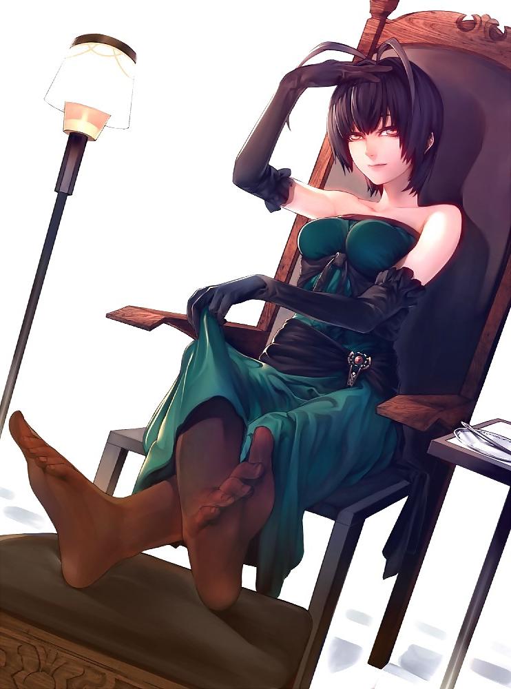 25P Cartoon nylon feet