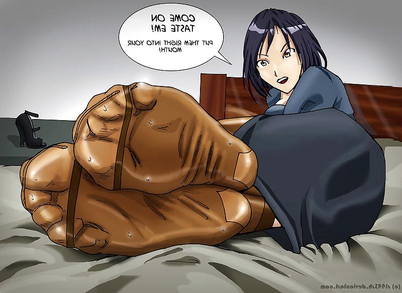 25P Cartoon nylon feet