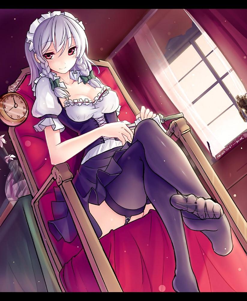 25P Cartoon nylon feet