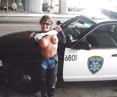 25P Police Car Flashing