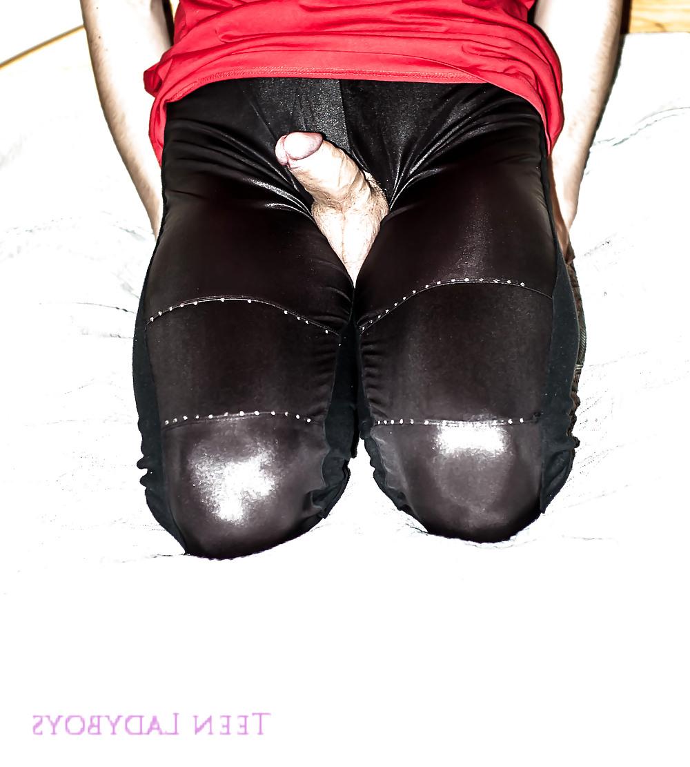 25P My new shiny leggings & salsa pant pictures