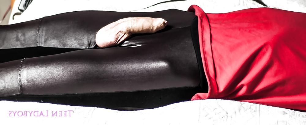 25P My new shiny leggings & salsa pant pictures