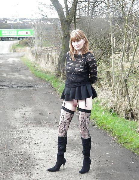 25P Hot or Not stocking clad ladies