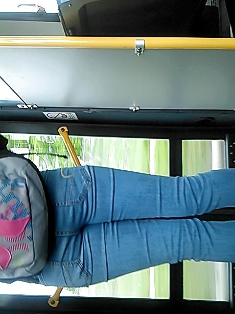 25P Voyeur - More asses and a blond hottie on the train