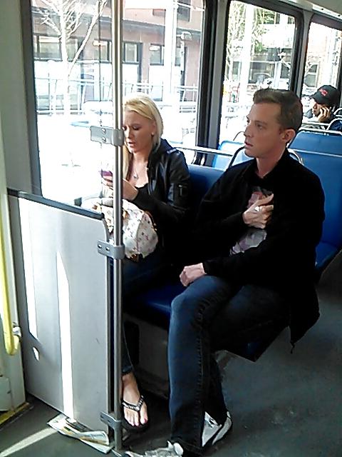 25P Voyeur - More asses and a blond hottie on the train