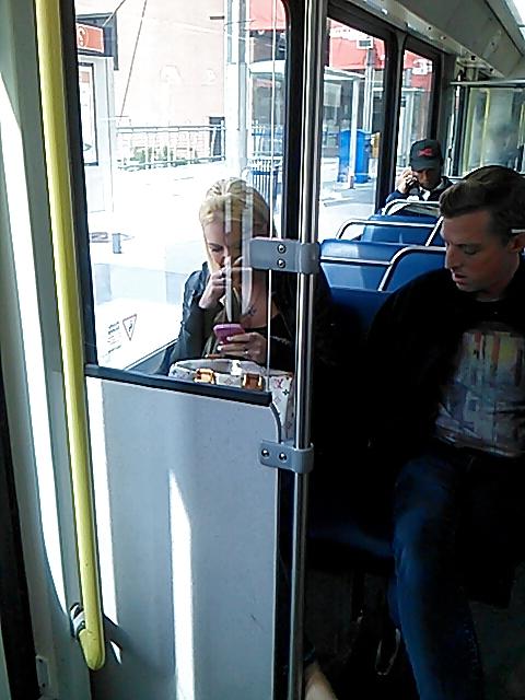 25P Voyeur - More asses and a blond hottie on the train