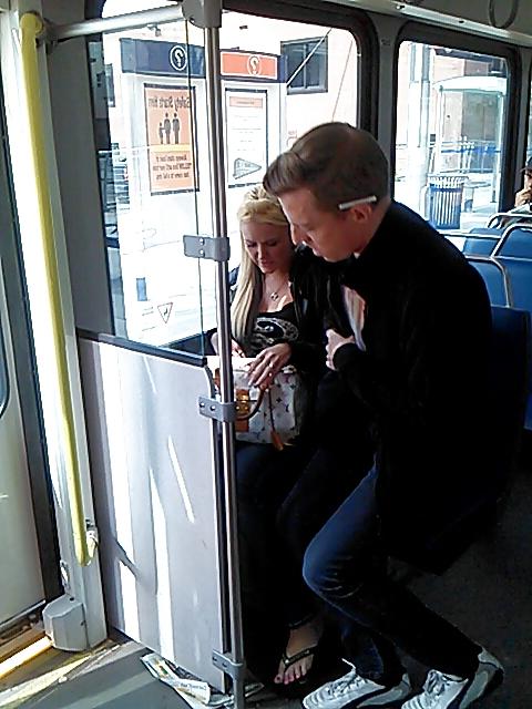 25P Voyeur - More asses and a blond hottie on the train