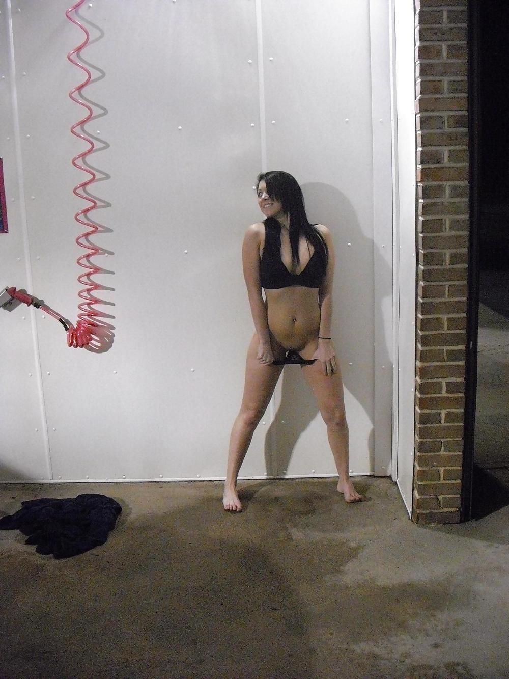 25P Teen sexy car wash