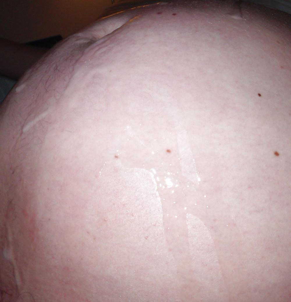 25P Cum on my pregnant belly
