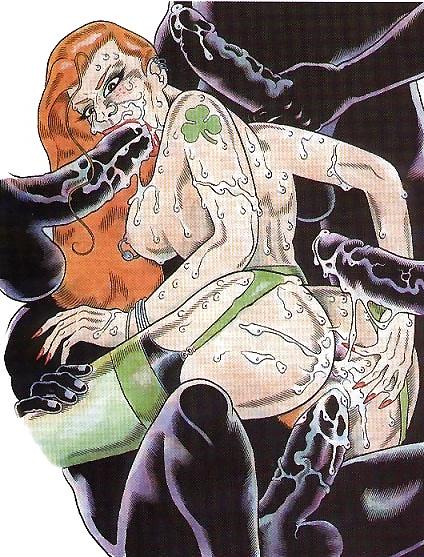 24P Cartoon gangbangs and bukkakes #10
