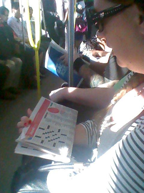 25P Voyeur - pretty girl looks sad this morning