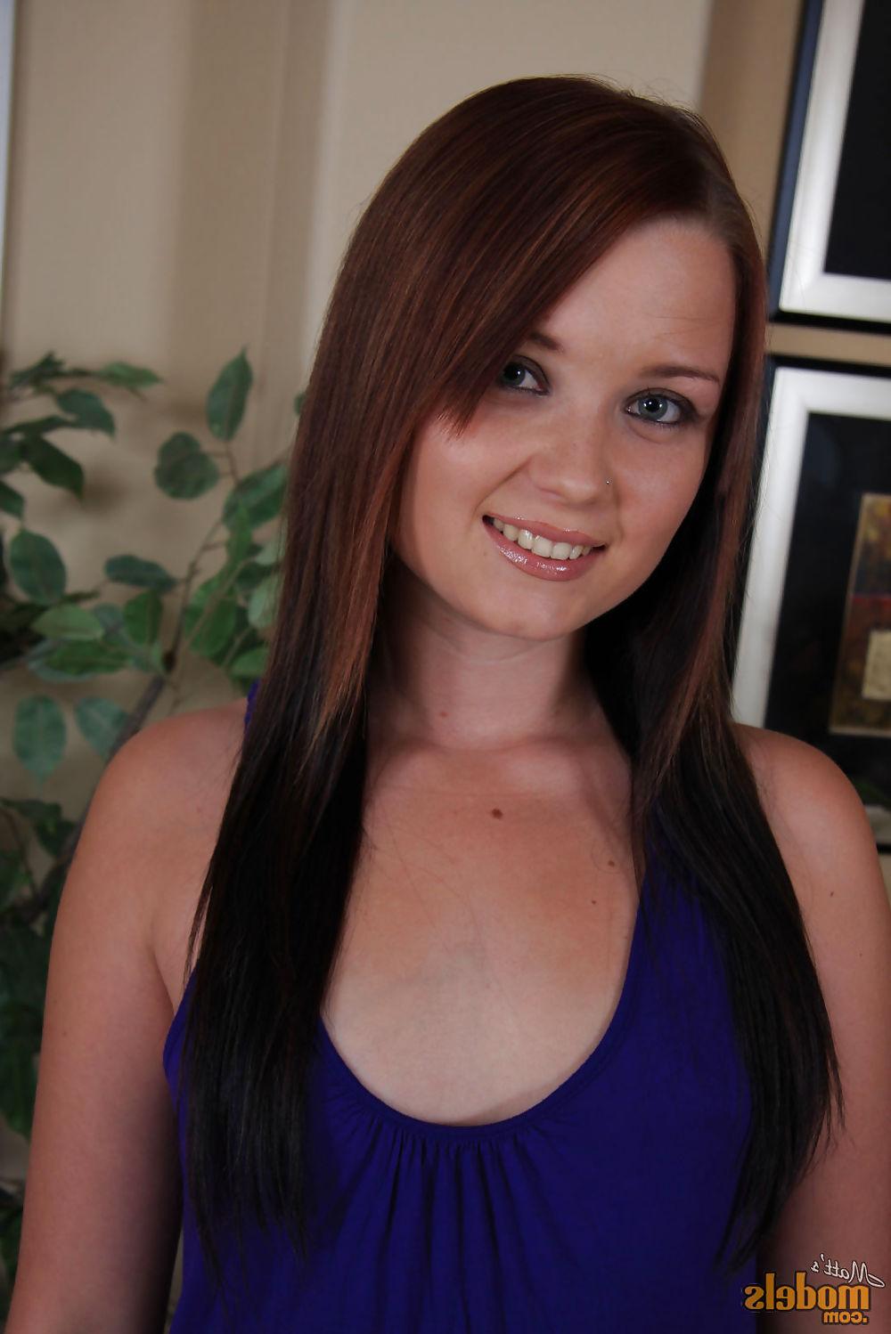 8P Teen Mandy Spreads her Legs Wide to Show her Wet Shaved Slit