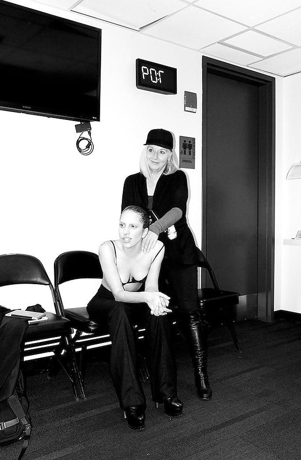 8P Lady Gaga Pre MMA'S Show Photos with Terry Richardson