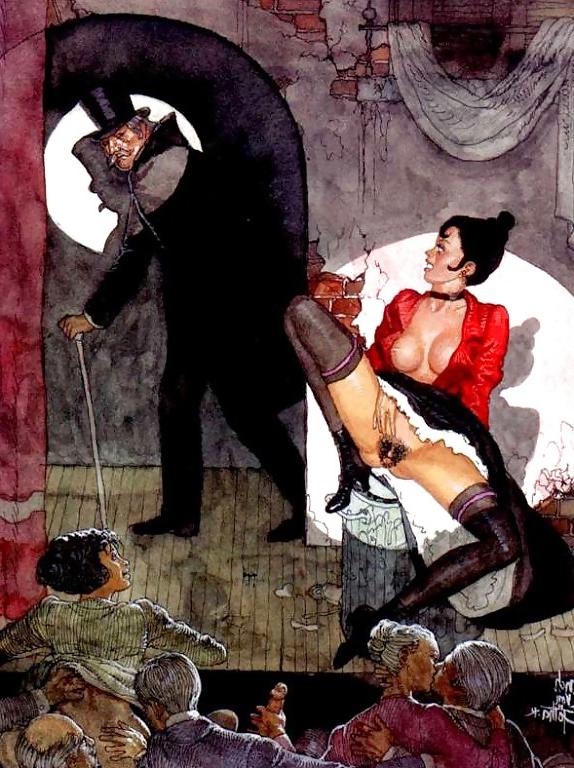 10P Retro sex show 