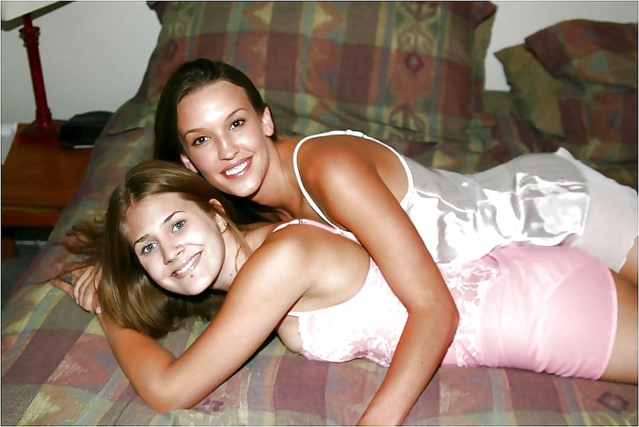 25P 2 or more girls in Satin Nighties