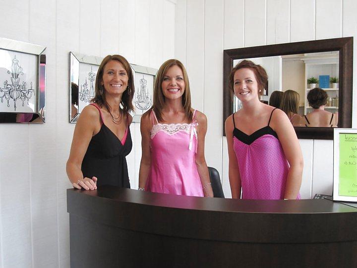 25P 2 or more girls in Satin Nighties