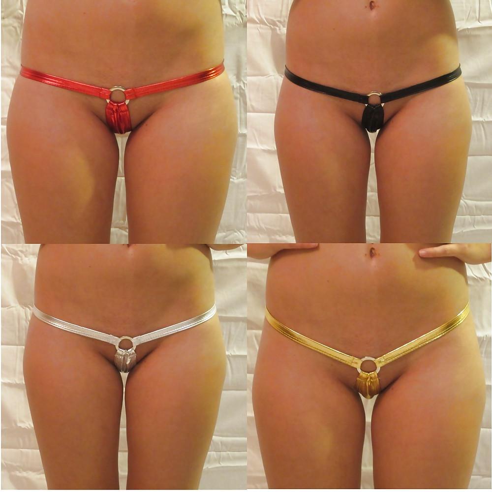 12P Hot teen babe from ebay modeling thong!!!