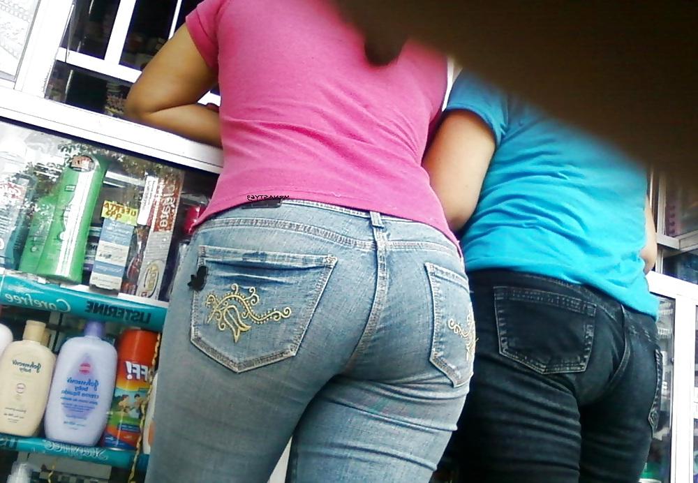 14P Wife  In Jeans With Big Ass Standing