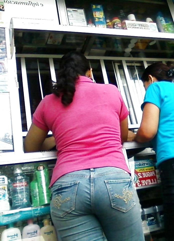 14P Wife  In Jeans With Big Ass Standing