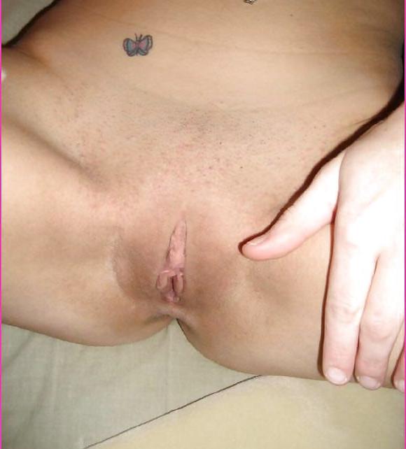 13P Blond tattoed with perfect ass