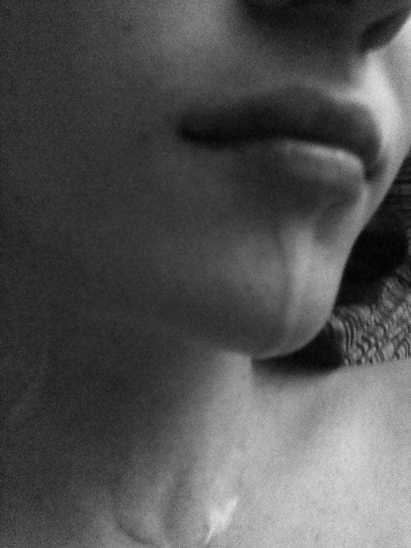 25P My sexy girlfriend cum covered all over her sexy body.
